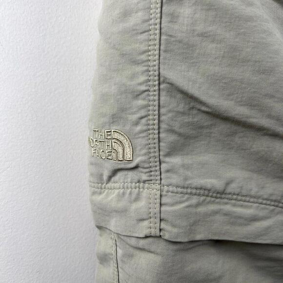 The North Face Convertible Pants Mens Medium Tan Shorts Nylon Hiking Outdoors - Picture 6 of 9